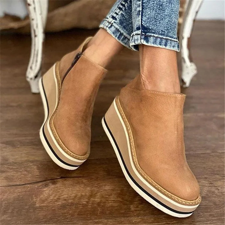 Maelis | WinterGrace Faux Leather Boots