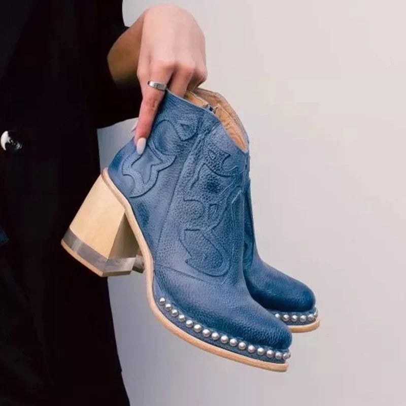 Sue | Norwich Embroidered Leather Boots