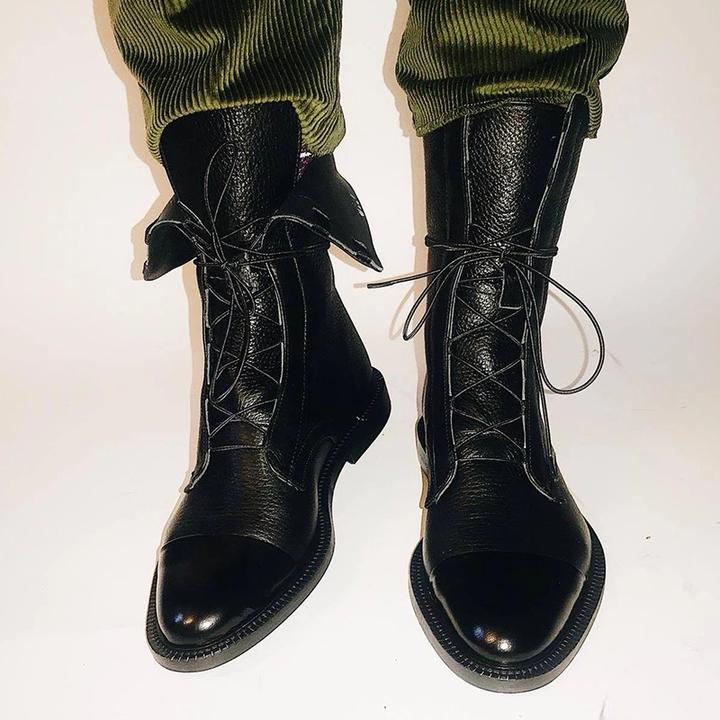 Sofia | Vintage Look Heel Boots