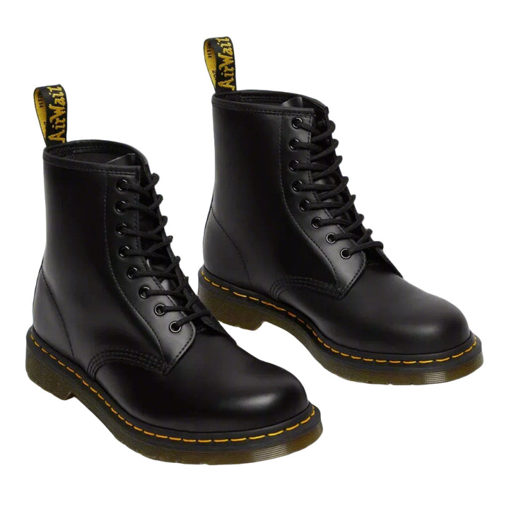 Halandra | Smooth Leather Combat Boots