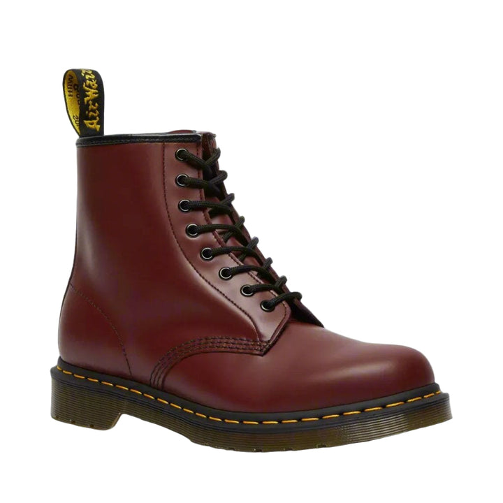 Halandra | Smooth Leather Combat Boots