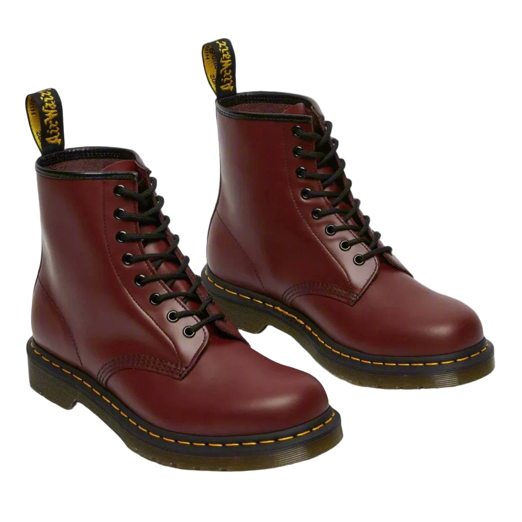Halandra | Smooth Leather Combat Boots
