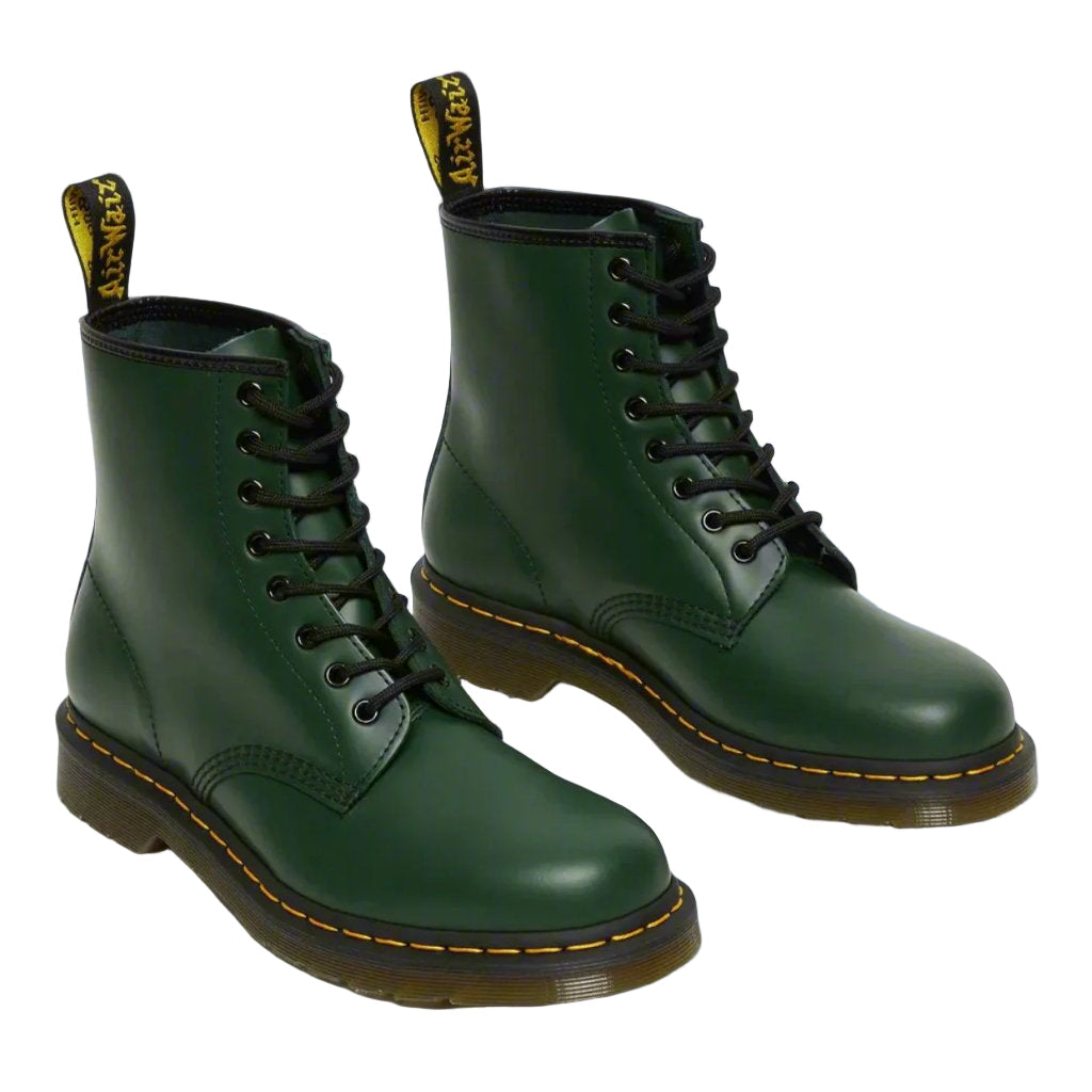 Halandra | Smooth Leather Combat Boots