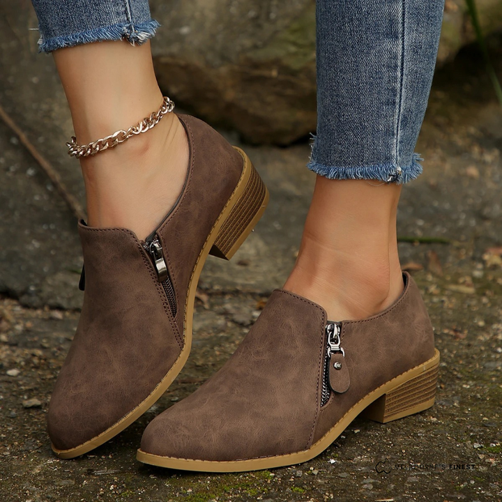 Lyra | SuedeEase Orthopedic Zip Boots