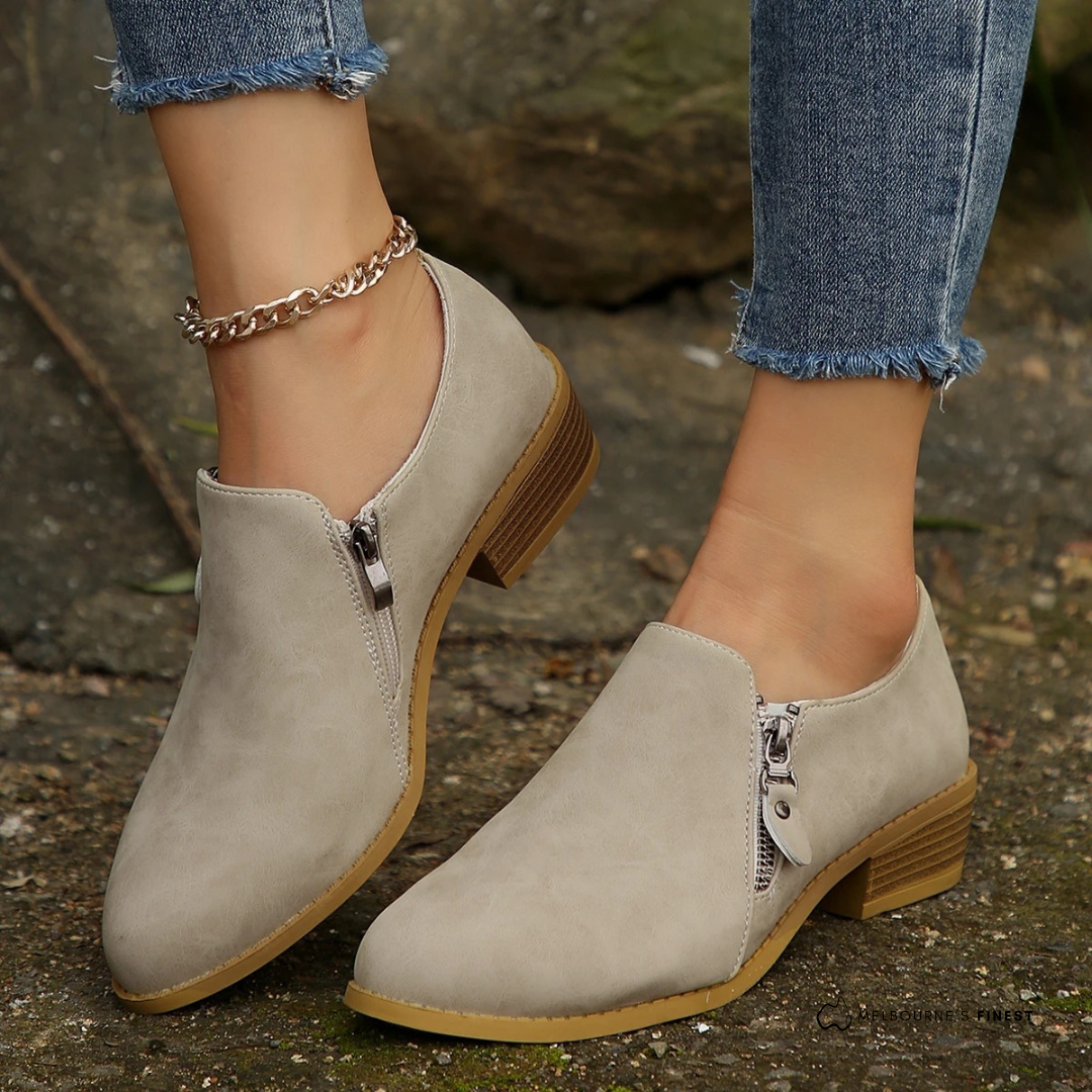 Lyra | SuedeEase Orthopedic Zip Boots