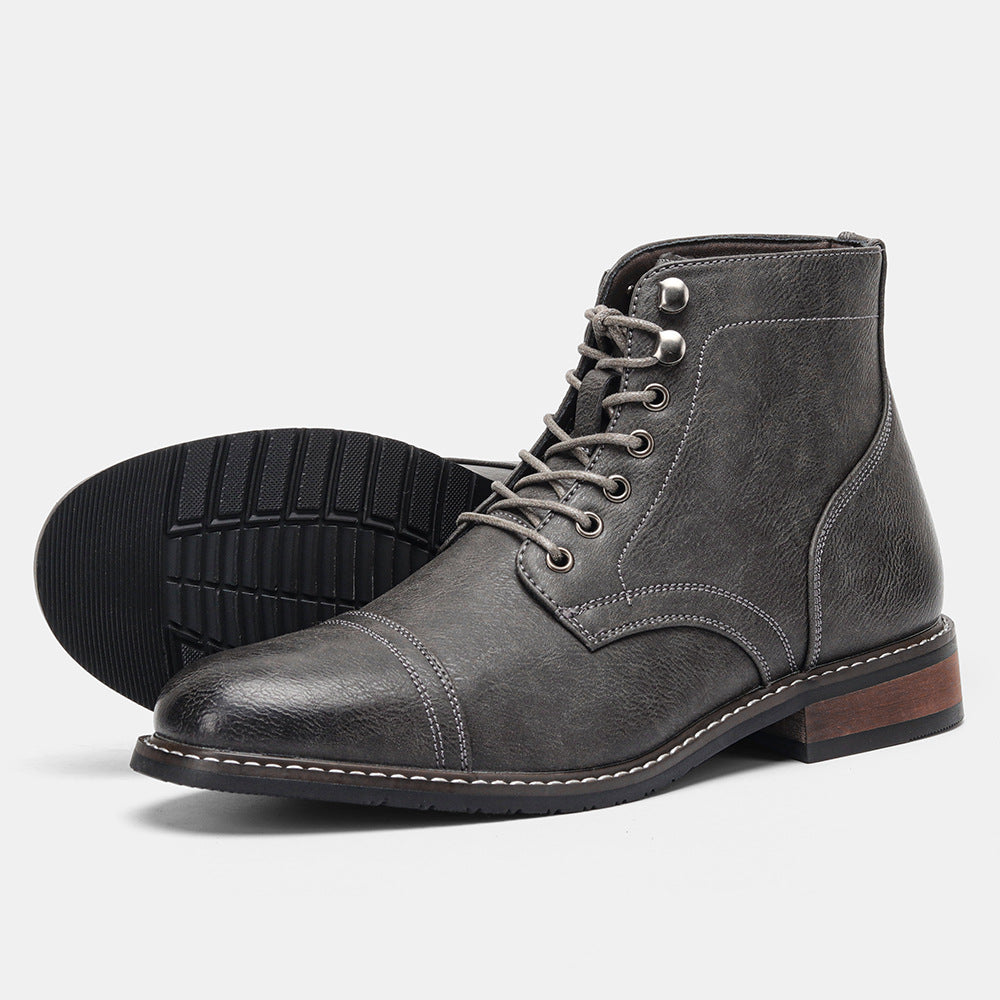 Rivoli | Classic Leather Derby Boots