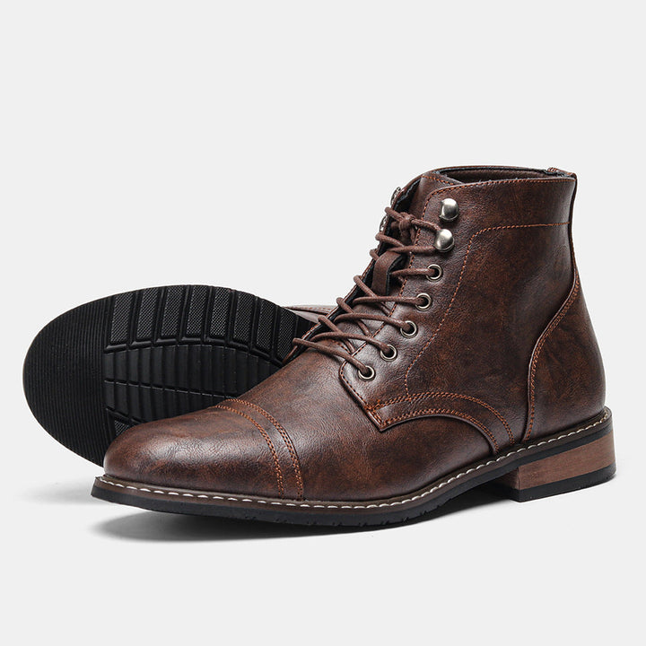 Rivoli | Classic Leather Derby Boots