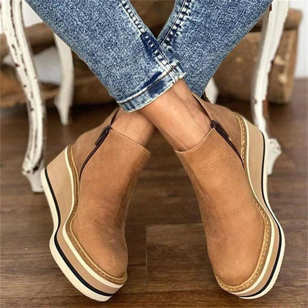 Maelis | WinterGrace Faux Leather Boots
