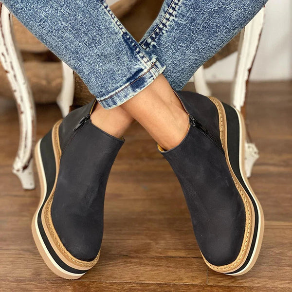 Maelis | WinterGrace Faux Leather Boots