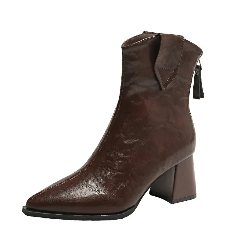 Mallory | Vintage High Heel Boots