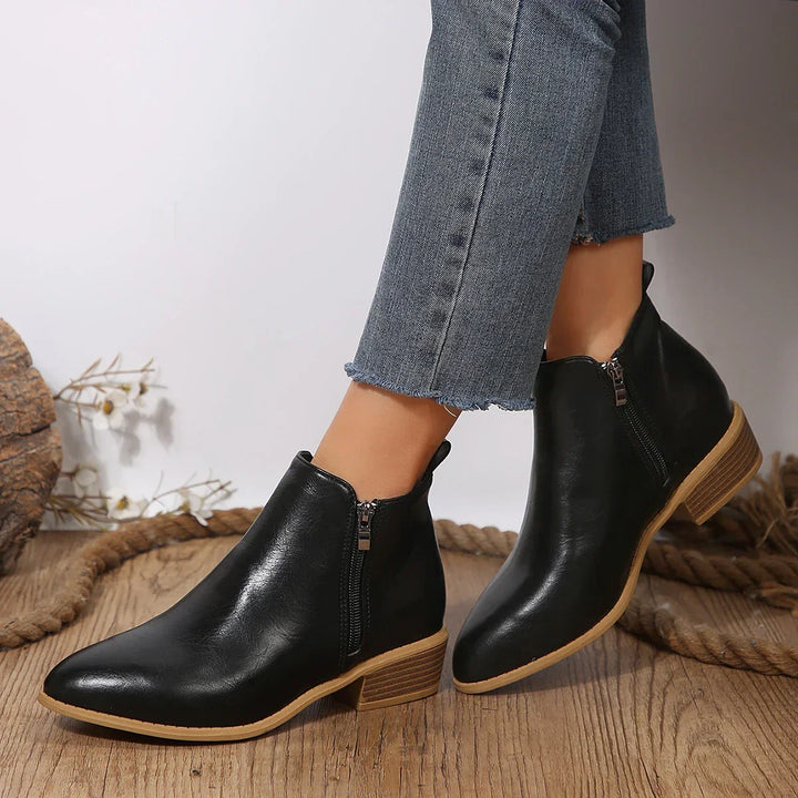 Meyla | MotionEase Zip-Up Bootie