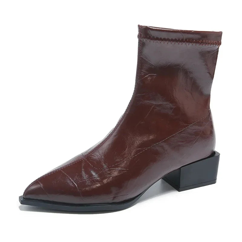 Macie | Wide Fit Pointed Toe Boots
