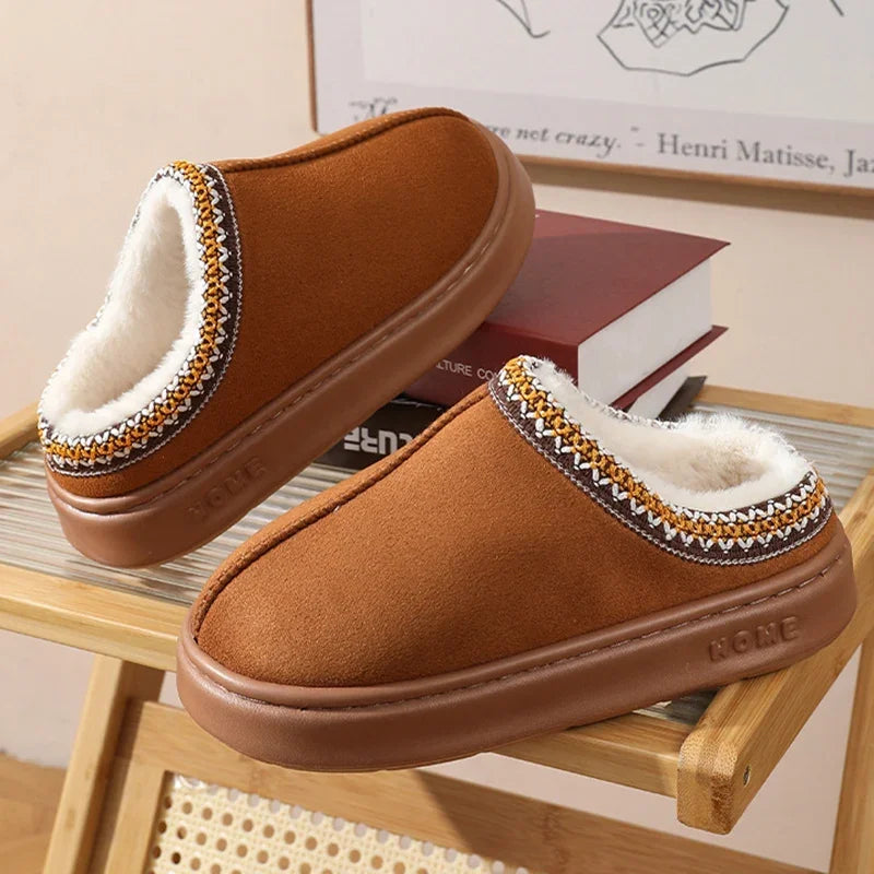 Layla™ Fluffy Platform Slippers