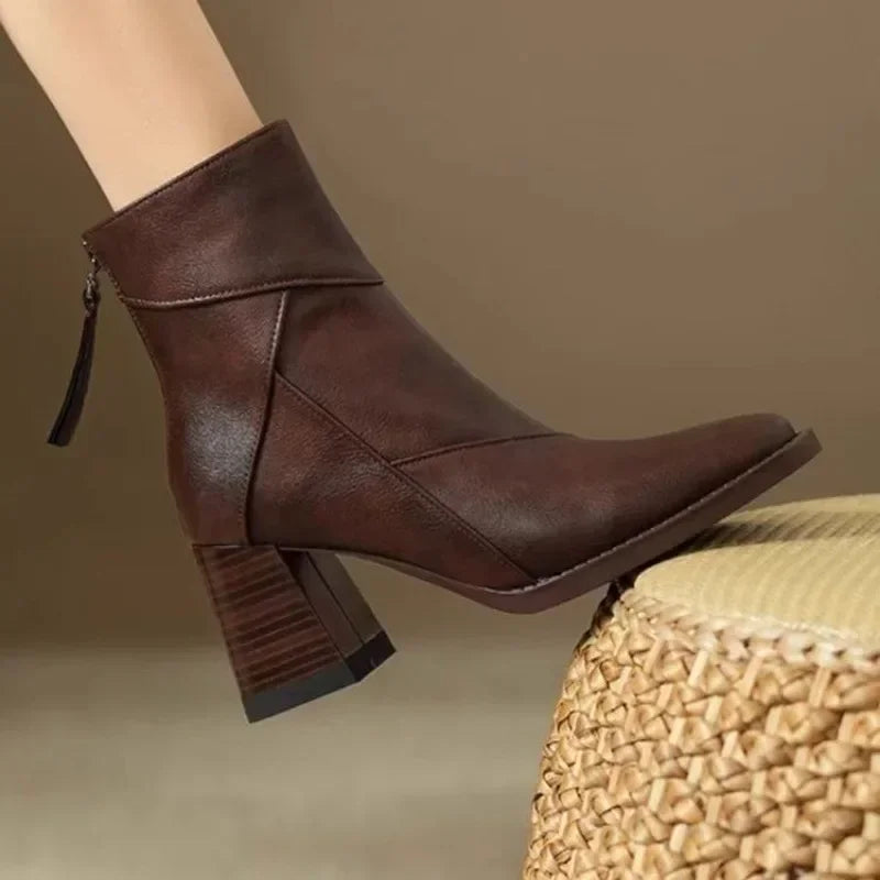Matilda | Goth-Inspired Ankle Boots