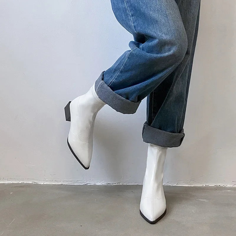 Macie | Wide Fit Pointed Toe Boots