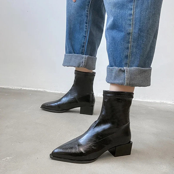 Macie | Wide Fit Pointed Toe Boots