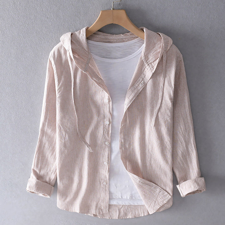 Elowen | Cotton Hooded Blouse
