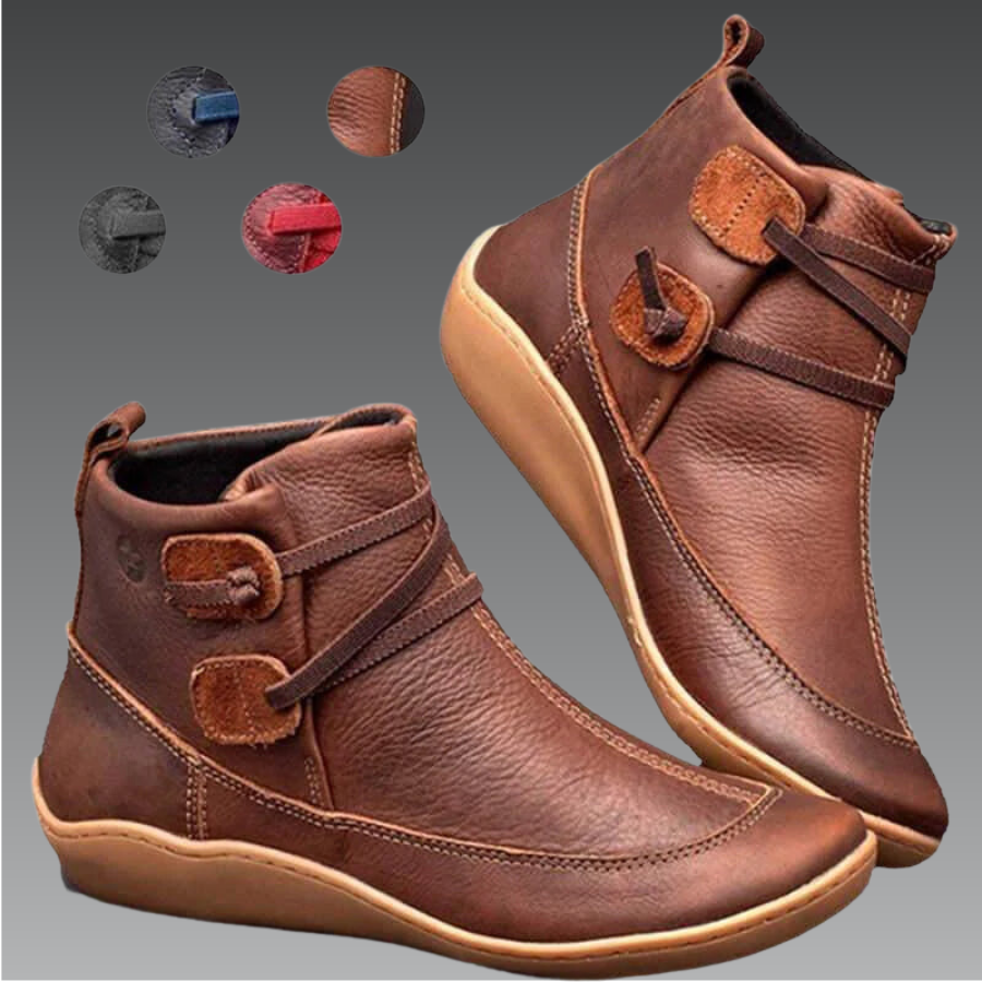 Tiana | Soft Ortho Vegan Leather Boots