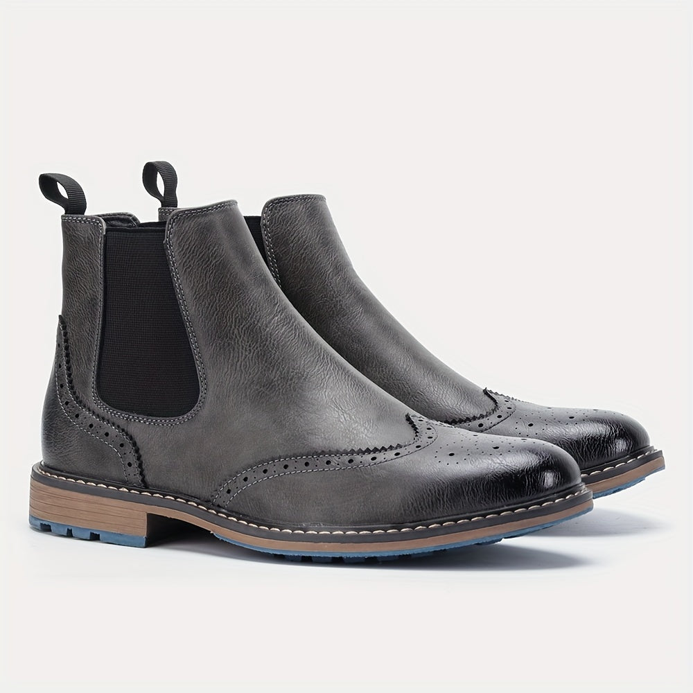 Serento | Classic Leather Chelsea Boots