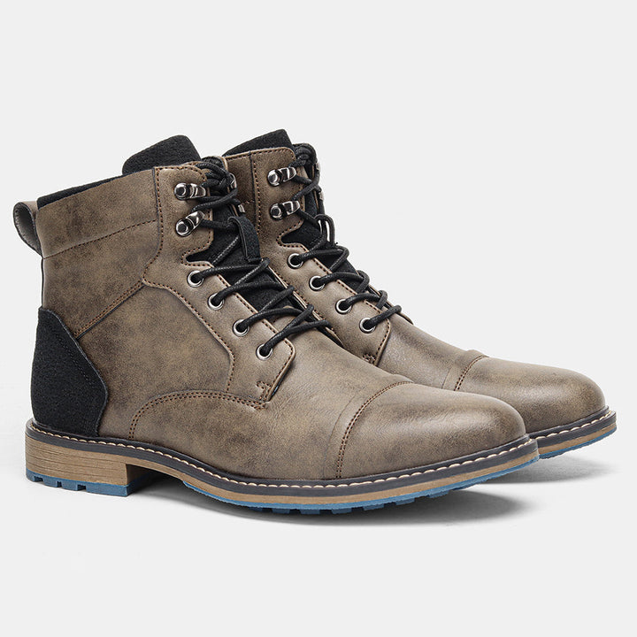 Novaro | Everyday Leather Zip Boots