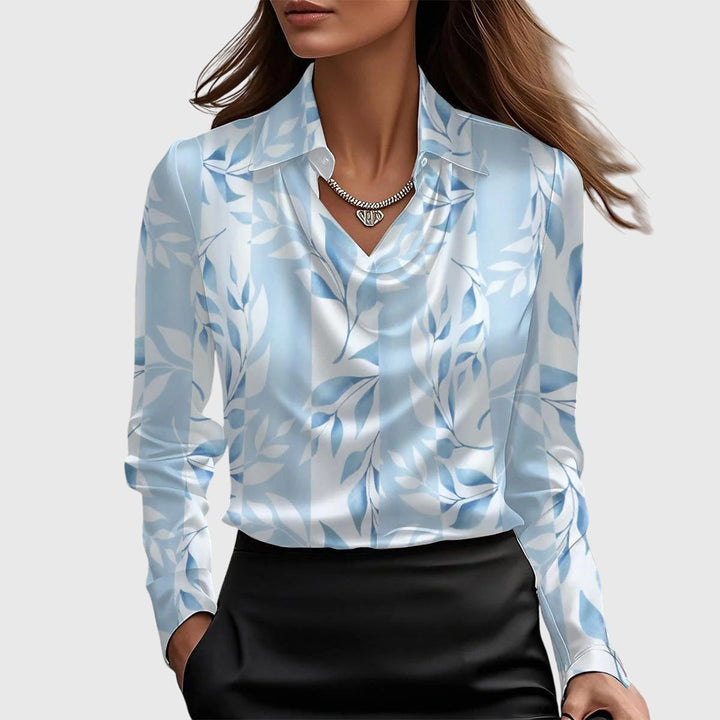 Avenelle | Silk Drape Blouse
