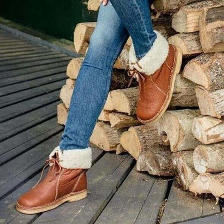 Charlie | Step Inn Boots with Fleece Lining