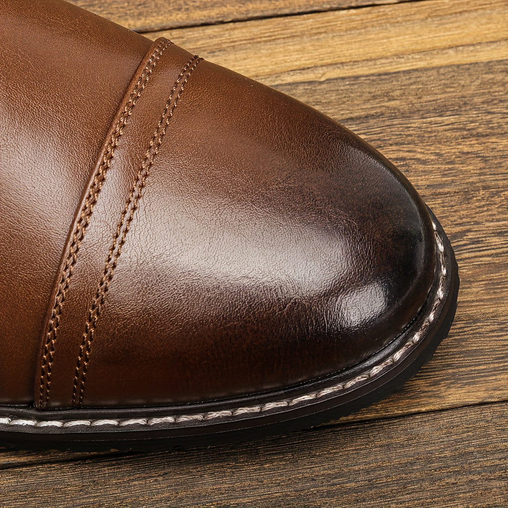 Rivoli | Classic Leather Derby Boots