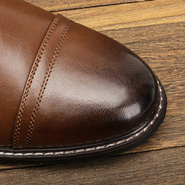 Rivoli | Classic Leather Derby Boots