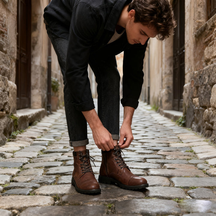 Belluno | Timeless Leather Ankle Boots