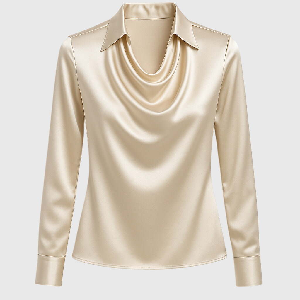 Avenelle | Silk Drape Blouse
