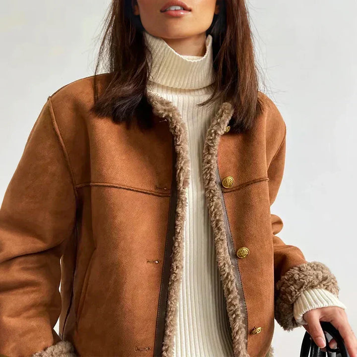 Élodric | Heritage-Luxe Winter Leather Jacket