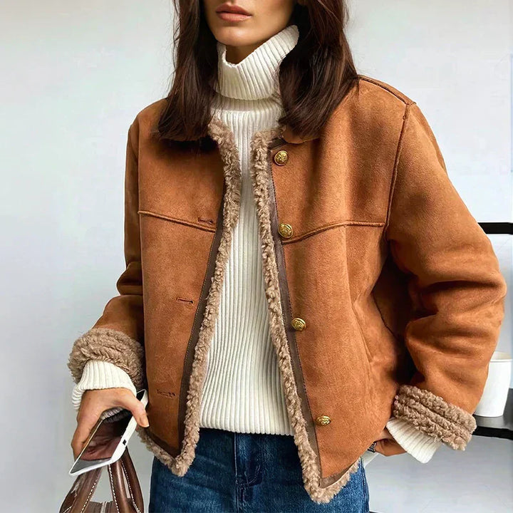 Élodric | Heritage-Luxe Winter Leather Jacket