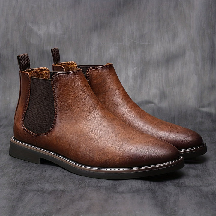 Varedo | Leather Chelsea Boots