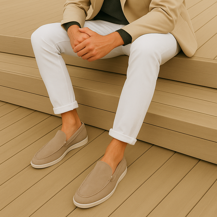 Velmoro | Elegant Suede Loafers