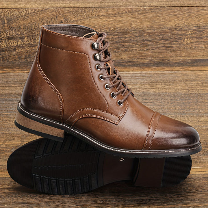 Rivoli | Classic Leather Derby Boots