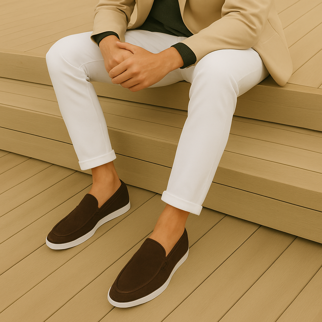 Velmoro | Elegant Suede Loafers