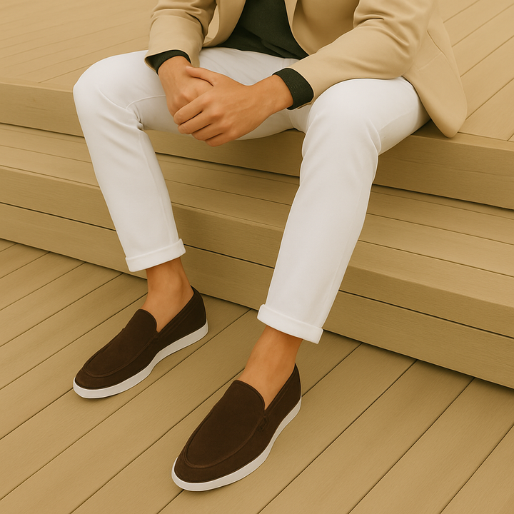 Velmoro | Elegant Suede Loafers