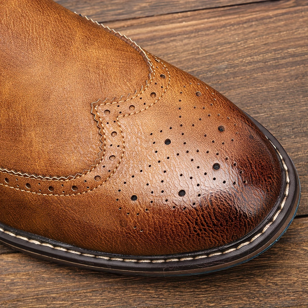 Serento | Classic Leather Chelsea Boots