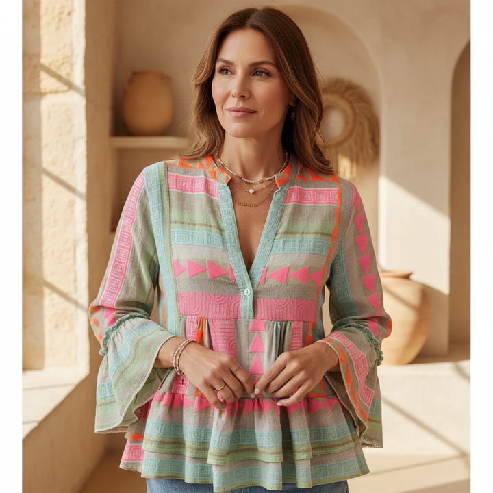 Aroha | Whimsical Stripes, Easy Charm