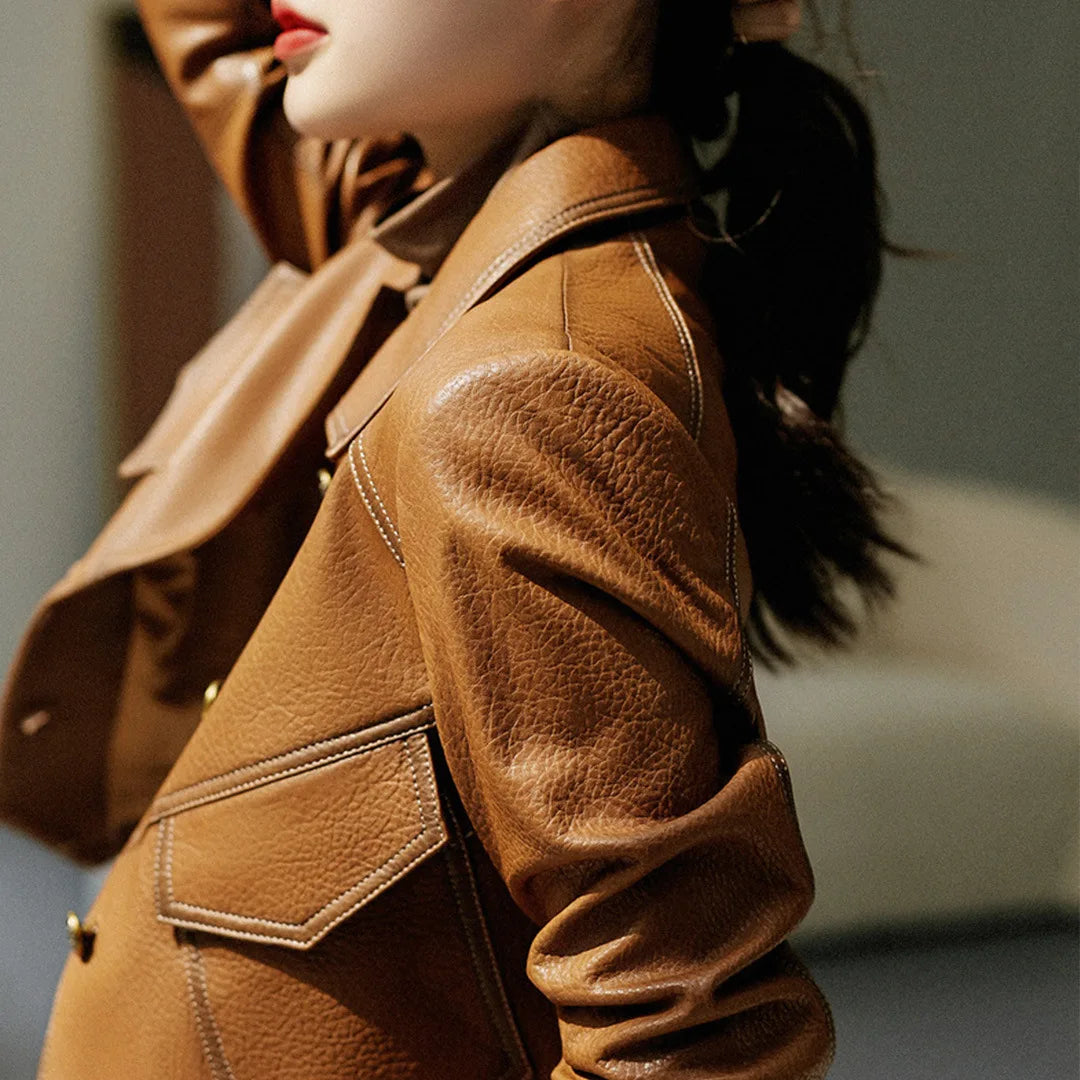 Évaine | Soft-Tailored Spring Drape Jacket