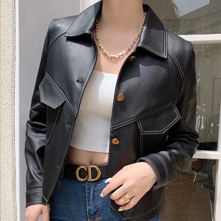Évaine | Soft-Tailored Spring Drape Jacket